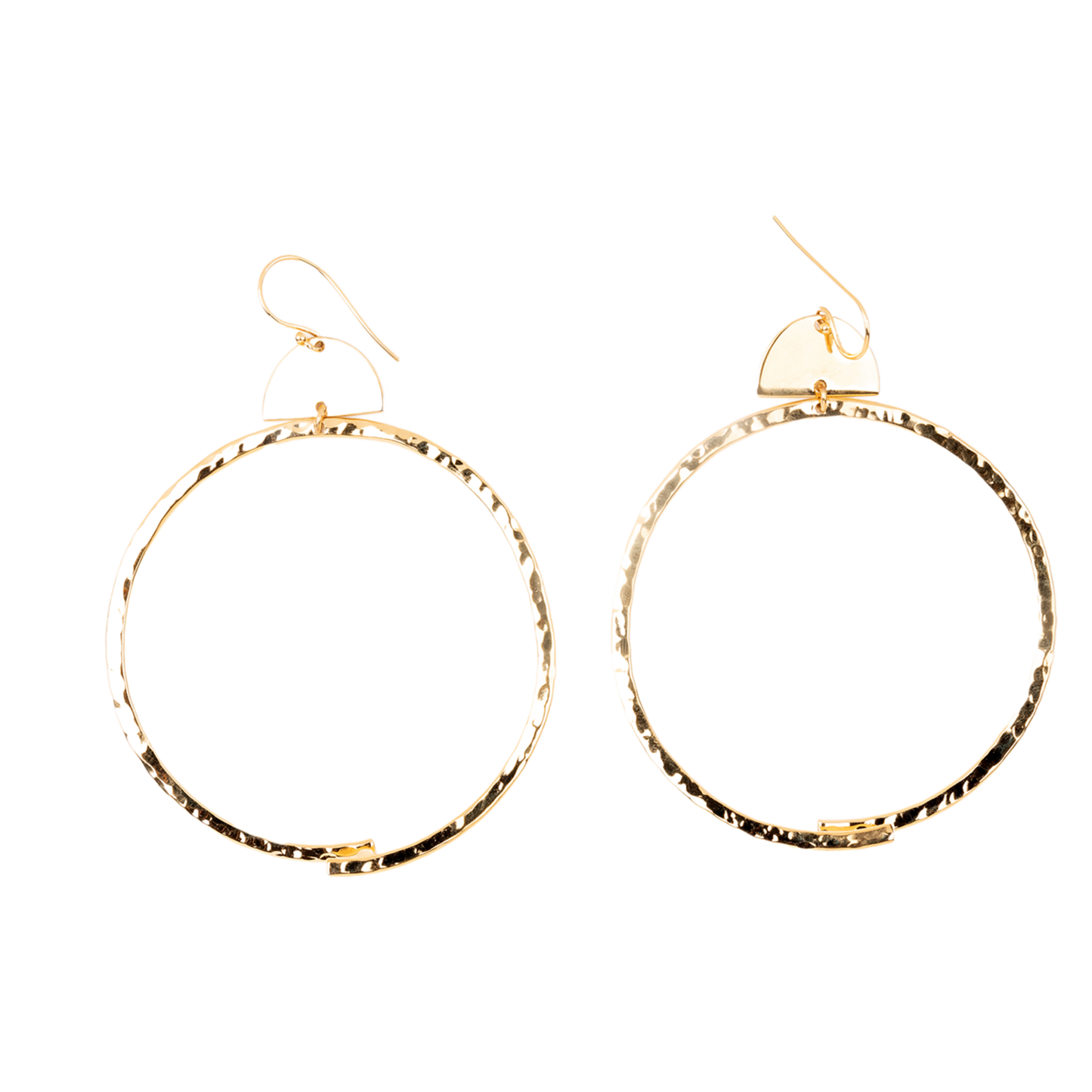 Kuba Gold Coated Earrings