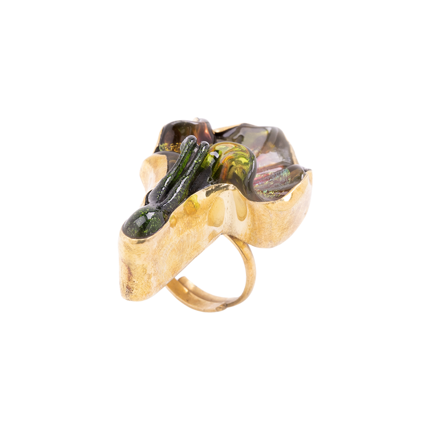 Opaline Statement Ring