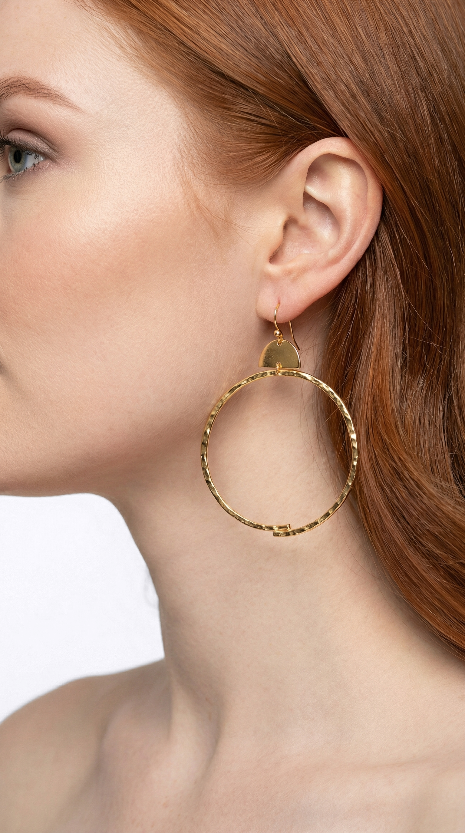 Kuba Gold Coated Earrings