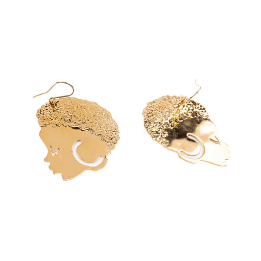 Afreya Gold Coated Earrings