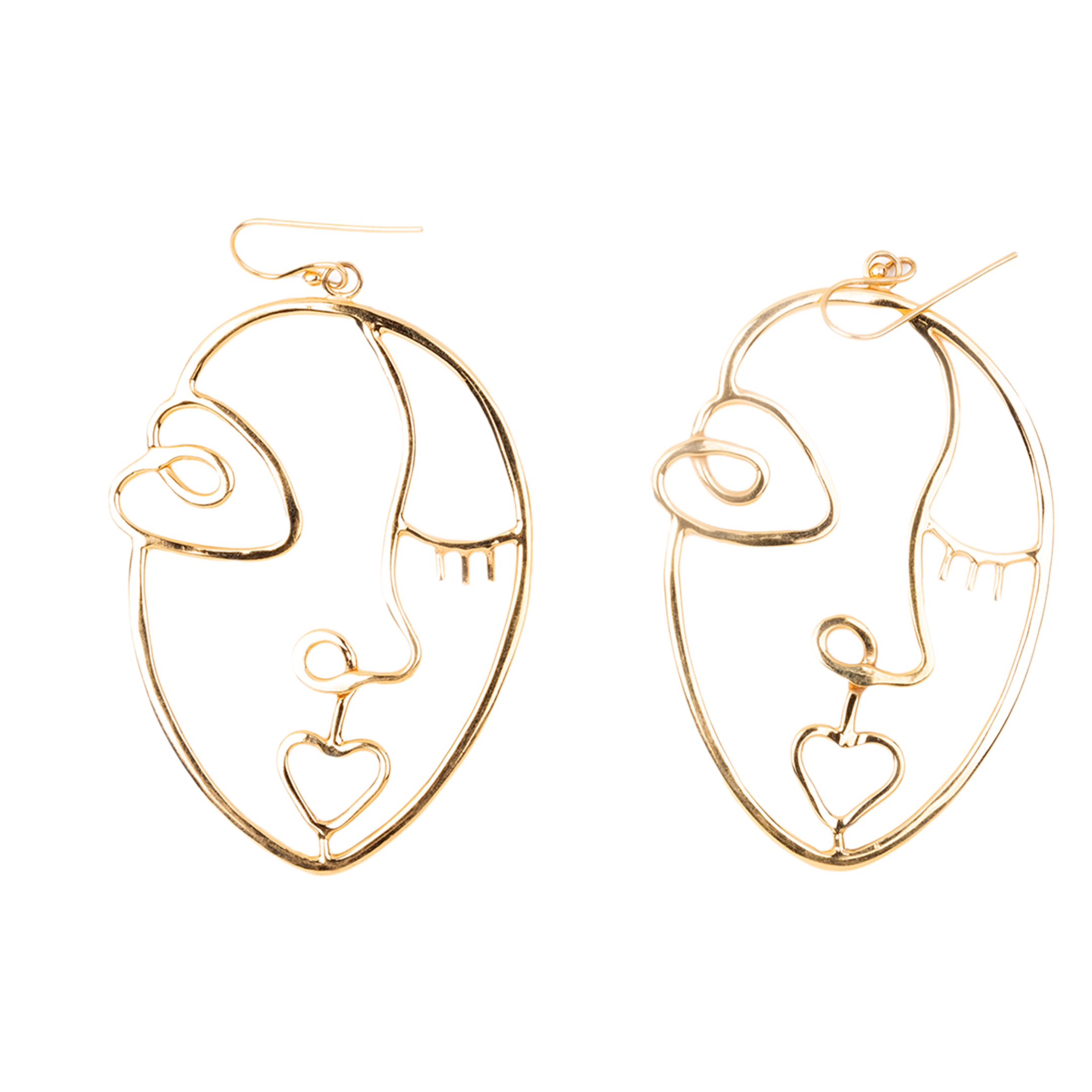Aurora Gold Coated Earrings