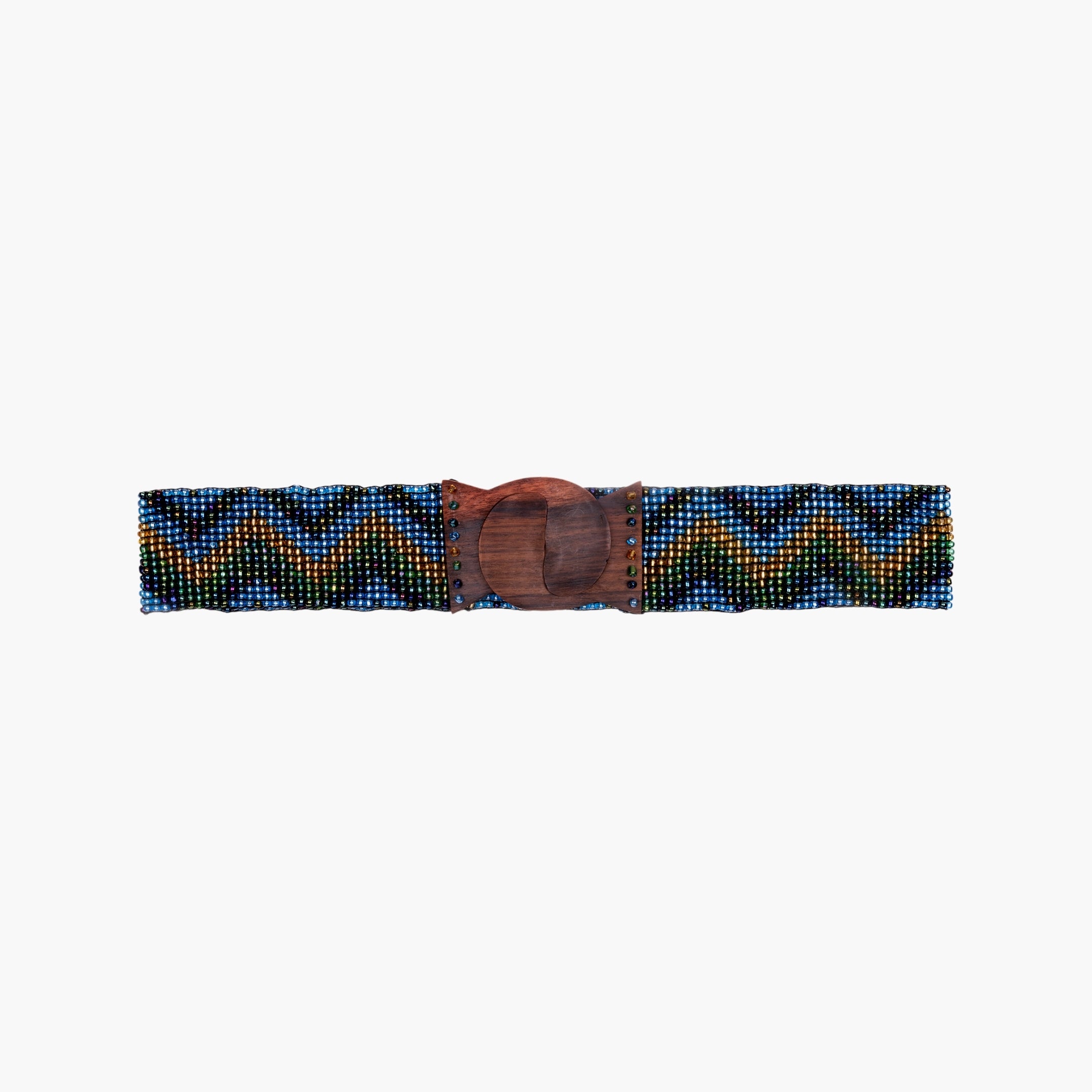 Stretchy Afro-Beaded Belt