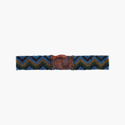 Stretchy Afro-Beaded Belt