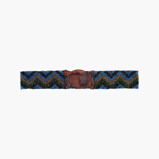 Stretchy Afro-Beaded Belt