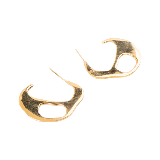 Leya Gold Coated Earrings