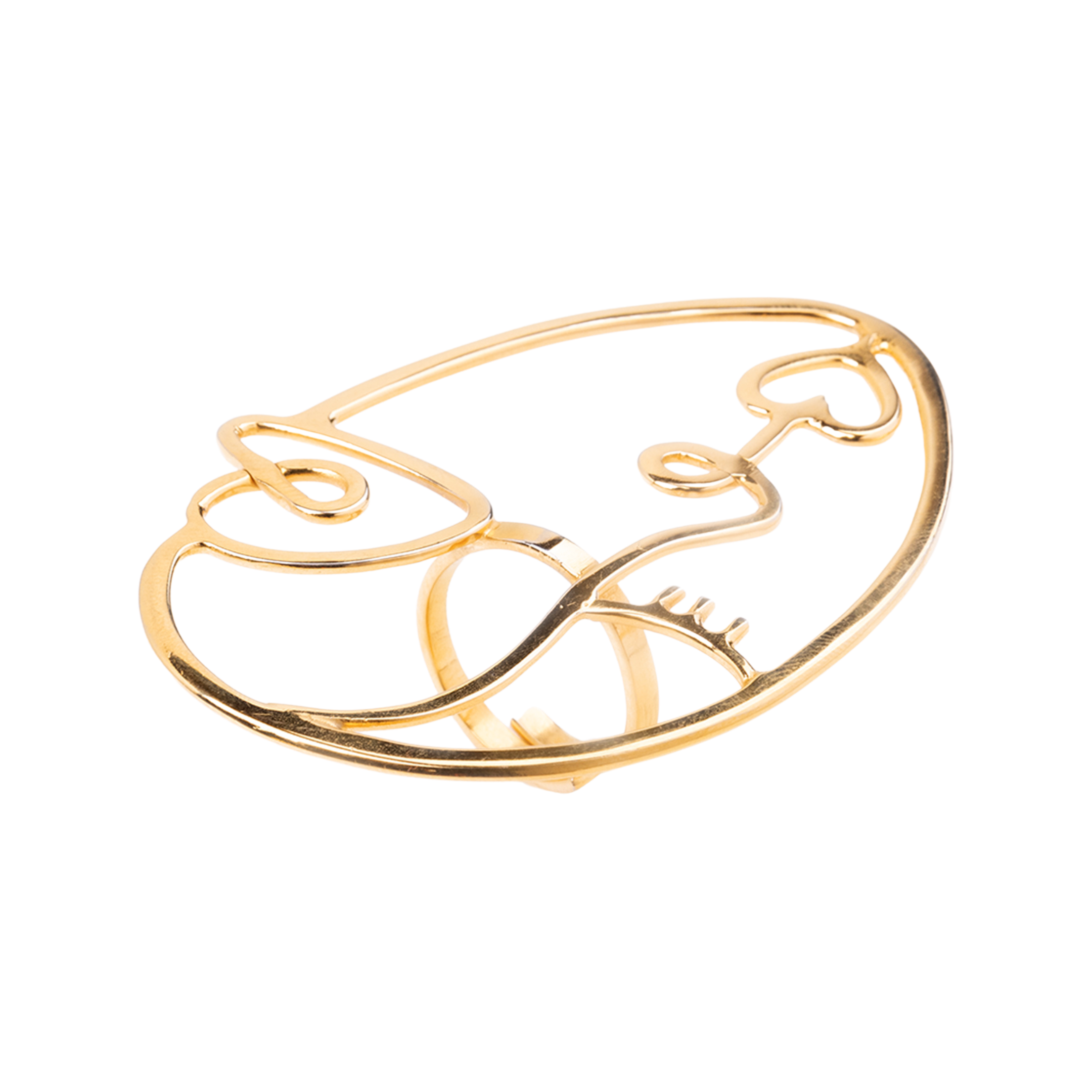 Morph Gold Coated Ring