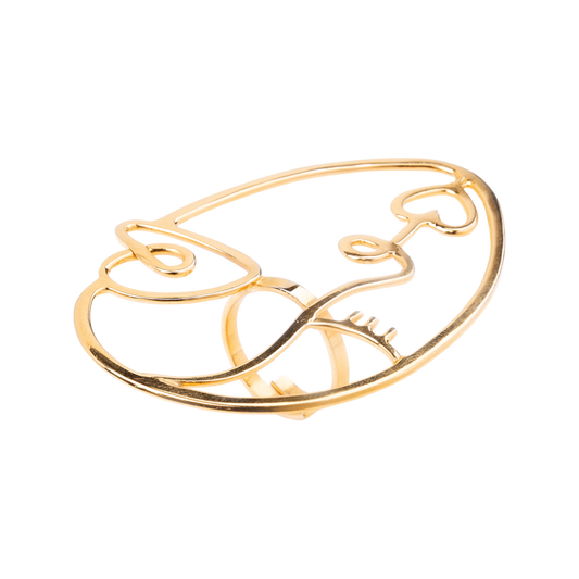 Morph Gold Coated Ring