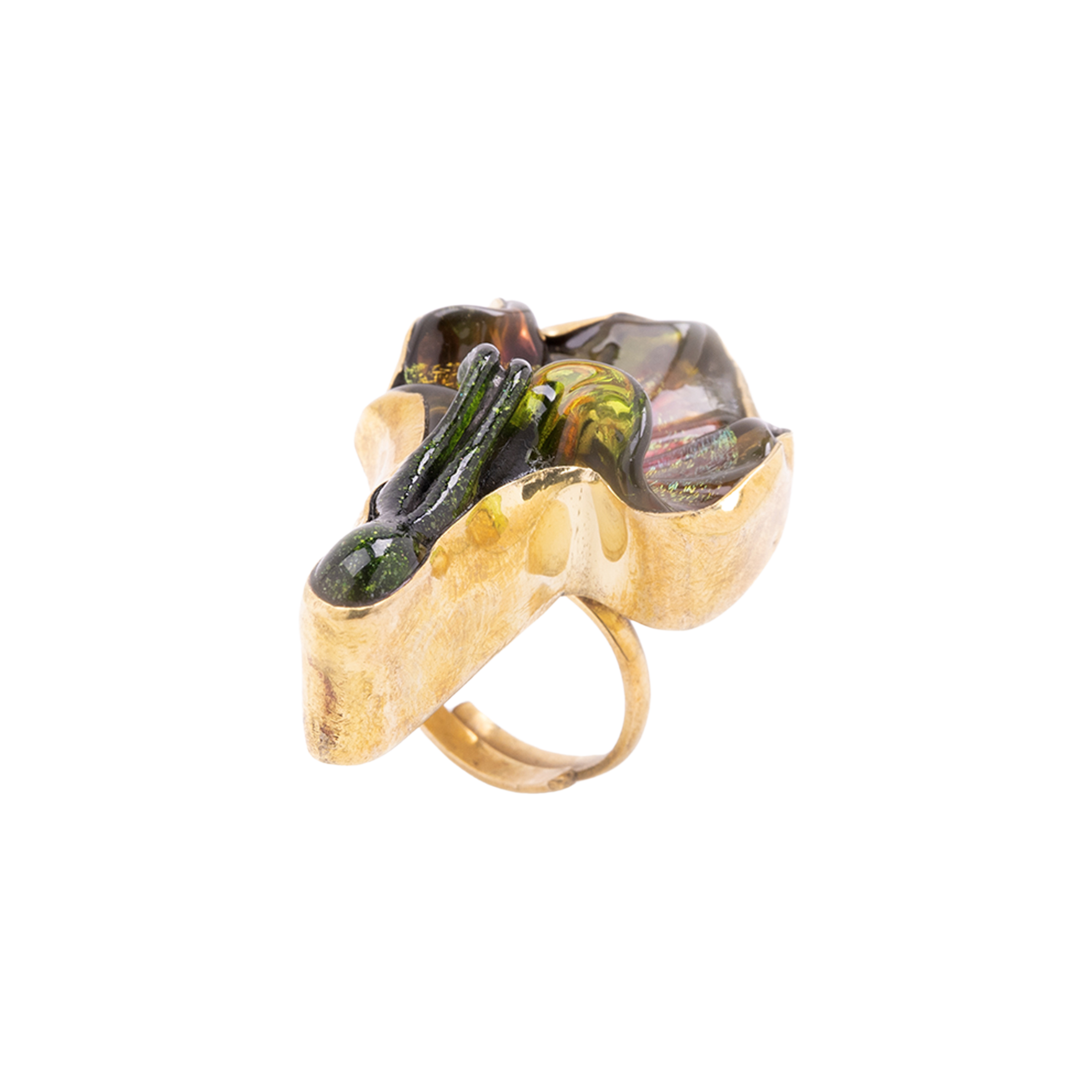 Opaline Statement Ring