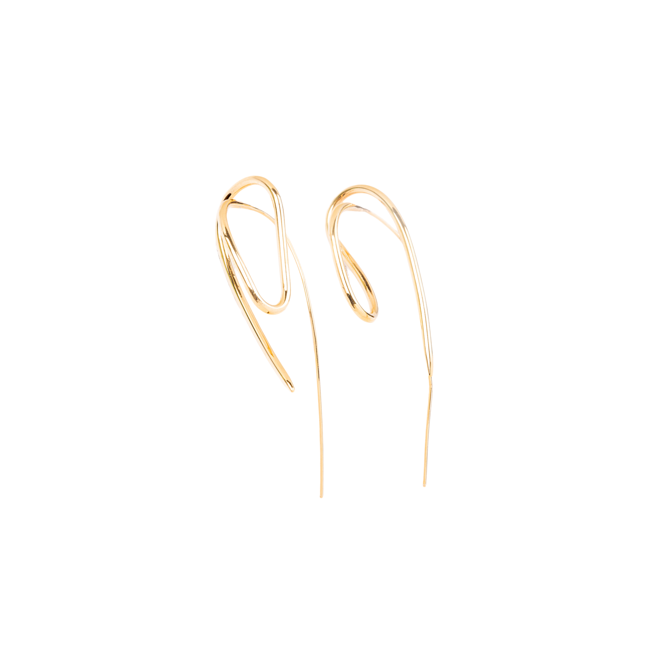 Sayuri Gold Coated Earrings