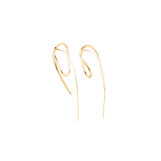 Sayuri Gold Coated Earrings