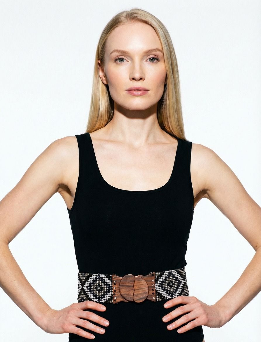 Stretchy Raven Belt