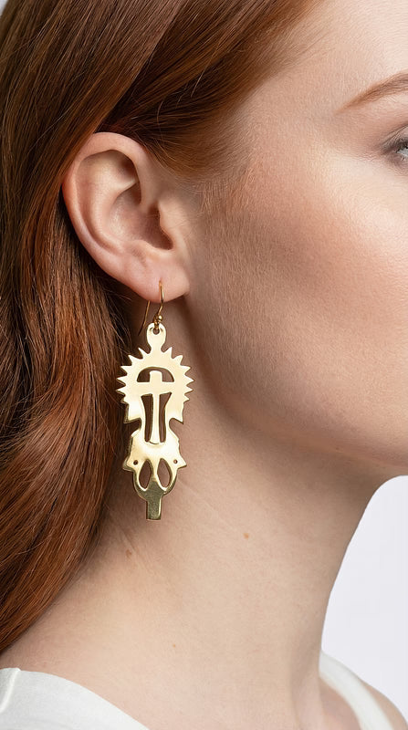 Arali Gold Coated Earrings
