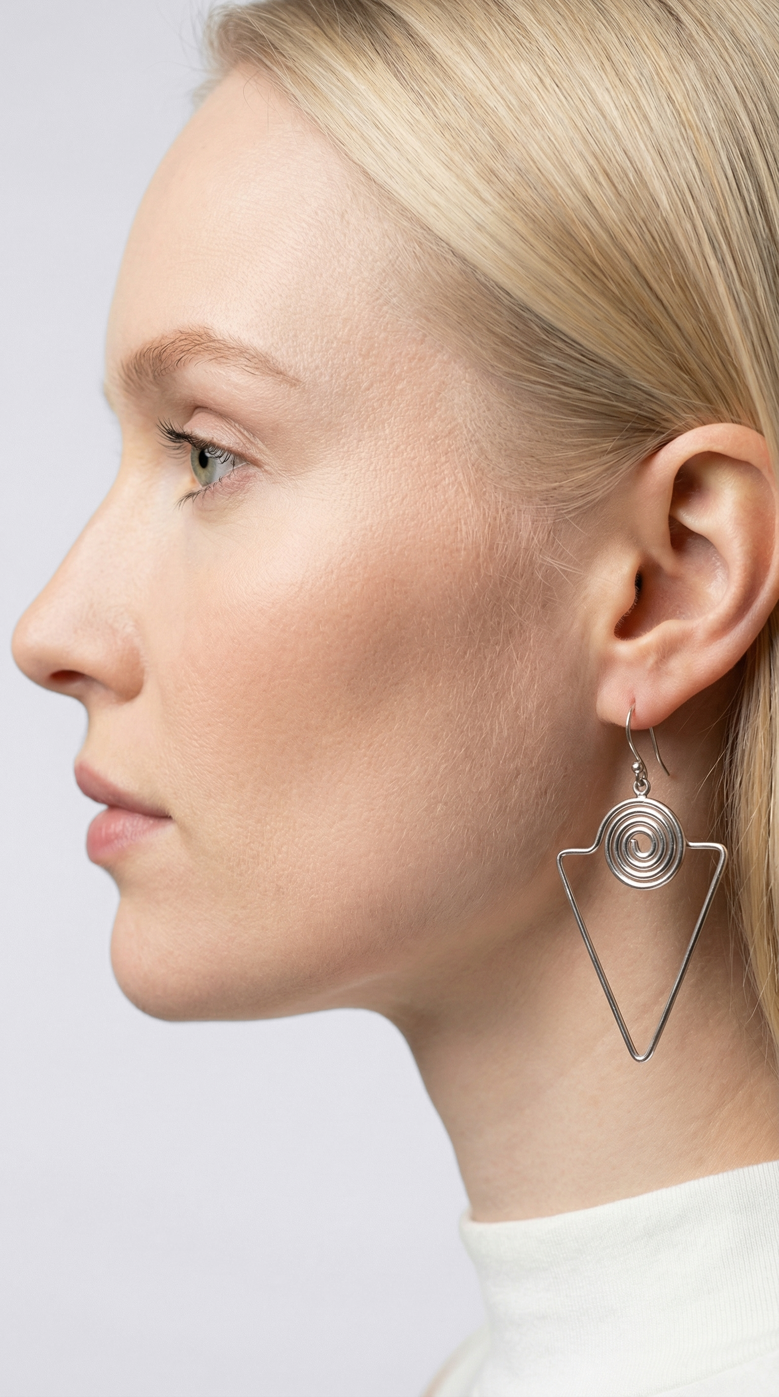 Lulu Silver Coated Earrings
